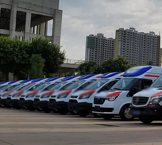 会同县服务车队展示