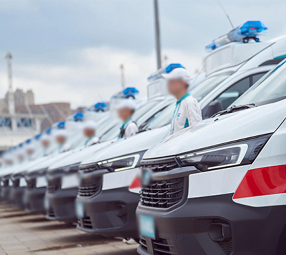 会同县服务车队展示